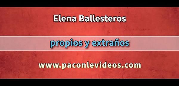  Elena Ballesteros follando como una loca en Propios y Extraños